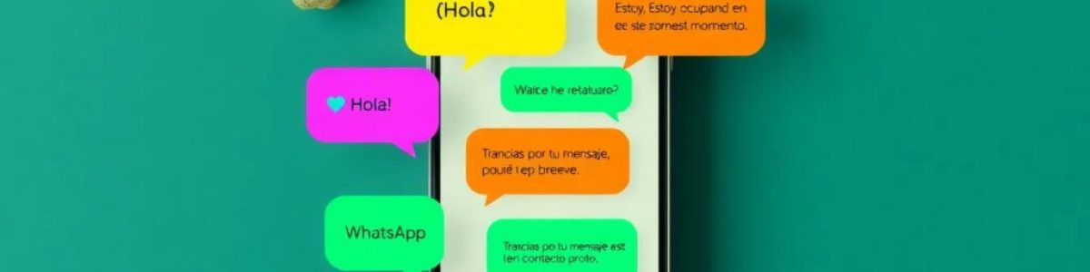 Mensajes de WhatsApp en pantalla de móvil.