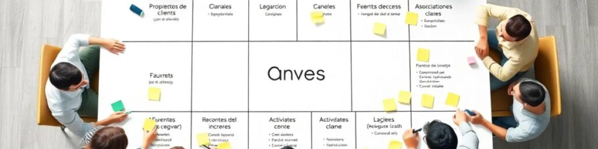 Personas trabajando juntas en un plan estratégico.